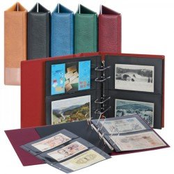 Lindner S1300PB-H Álbum de colección Multi Collect en color marrón claro, para fotos/tarjetas postales/billetes de banco con 20 hojas de plástico Lindner S1300PB-H Álbum de colección Multi Collect en color marrón claro, para fotos/tarjetas postales/billetes de banco con 20 hojas de plástico