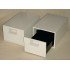 Lindner K-KS2 Fichero de acero para tarjetas (para jalar), para tarjetas para clasificar en formato DIN A5 horizontal 