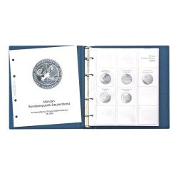 Lindner 1117M-B Álbum pre-impreso para monedas conmemorativas de 10 euros. Tomo 1: 2002-2009 Lindner 1117M-B Álbum pre-impreso para monedas conmemorativas de 10 euros. Tomo 1: 2002-2009