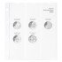 Lindner 1108D08 Hoja pre-impresa karat para monedas conmemorativas de 10 euros 2008 Alemania 