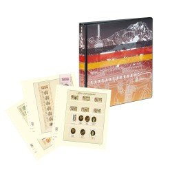 Hojas de Sellos Lindner 120b-22-3703R Alemania 2022, incluida carpeta de anillas Hojas de Sellos Lindner 120b-22-3703R Alemania 2022, incluida carpeta de anillas