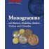 Monogramas en monedas, medallas, fichas, fichas y certificados