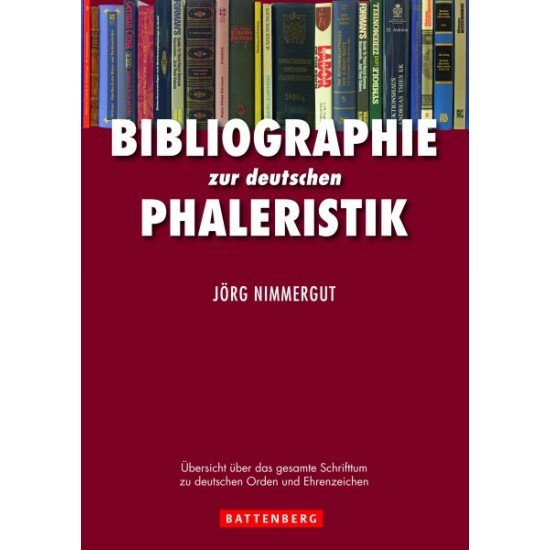 Bibliografía sobre falerística alemana