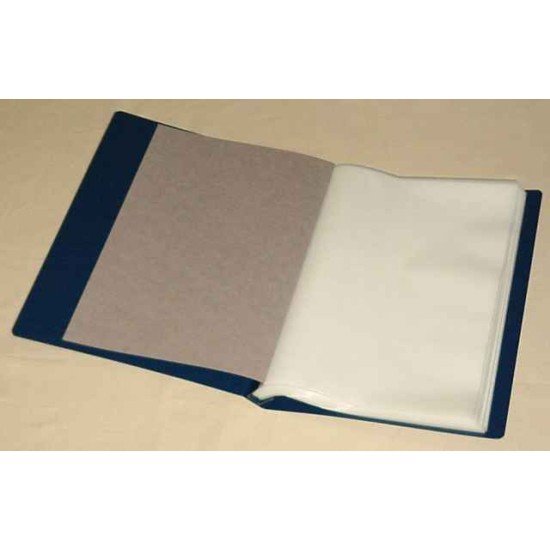 Lindner K-B5 Guardapliego KOBRA con 50 bolsillos dobles para 100 pliegos de hasta 240 x 360 mm, medida del álbum: 290 x 310 mm Lindner K-B5 Guardapliego KOBRA con 50 bolsillos dobles para 100 pliegos de hasta 240 x 360 mm, medida del álbum: 290 x 310 mm