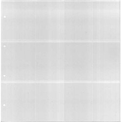 Lindner K-AK112H Hoja KOBRA para tarjetas postales con 12 bolsillos Lindner K-AK112H Hoja KOBRA para tarjetas postales con 12 bolsillos