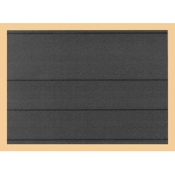 Lindner K-VF3 Tarjetas para clasificar para ser enviadas KOBRA 156 x 112 mm con 3 tiras y hoja de plástico protectora, adecuado para sobres de carta DIN C6 paquete 100 u.