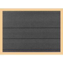 Lindner K-VF3U Tarjetas para clasificar para ser enviadas KOBRA 156 x 112 mm con 3 tiras y hoja de plástico protectora (pegado en la parte de abajo).  Paquete 100 u.