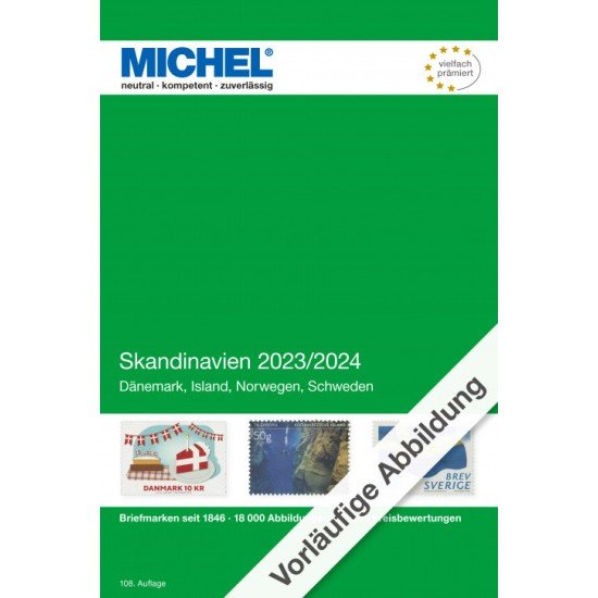 MICHEL Catálogo Escandinavia 2023/2024 (E 10)