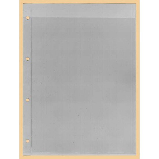 Lindner K-E11 Hoja clasificadora KOBRA, transparente, 1 tira por lado Lindner K-E11 Hoja clasificadora KOBRA, transparente, 1 tira por lado