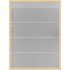 Lindner K-E14  Hoja clasificadora KOBRA, transparente, 4 tiras por lado 