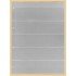 Lindner K-E15  Hoja clasificadora KOBRA, transparente, 5 tiras por lado 