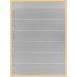 Lindner K-E16 Hoja clasificadora KOBRA, transparente, 6 tiras por lado 