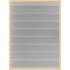 Lindner K-E18 Hoja clasificadora KOBRA, transparente, 8 tiras por lado 