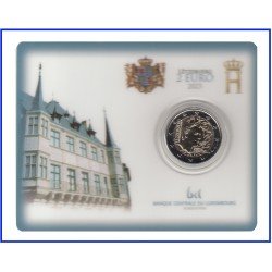 Luxemburgo 2023 Cartera Oficial Coin Card 2 € conmemorativos COI Luxemburgo 2023 Cartera Oficial Coin Card 2 € conmemorativos COI