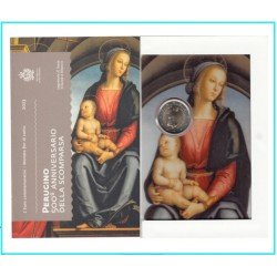 San Marino 2023 2 € euros conmemorativos Cartera Oficial Perugino San Marino 2023 2 € euros conmemorativos Cartera Oficial Perugino