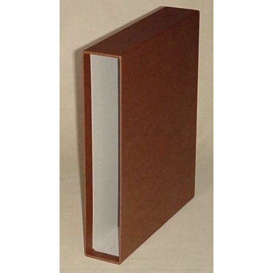 Lindner K-RK-H Estuche protector KOBRA para tapa de anillos Combi, en color marrón claro. 