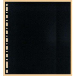 Lindner K-G14C Hoja intercalada KOBRA de cartón negro Lindner K-G14C Hoja intercalada KOBRA de cartón negro
