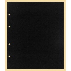Lindner K-G28C Hoja intercalada KOBRA de cartón negro para álbum de tarjetas telefónicas Lindner K-G28C Hoja intercalada KOBRA de cartón negro para álbum de tarjetas telefónicas