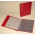 Lindner K-G28-R Álbum para tarjetas telefónicas KOBRA con 10 hojas transparentes para tarjetas telefónicas, en color rojo, 270 x 230 mm 