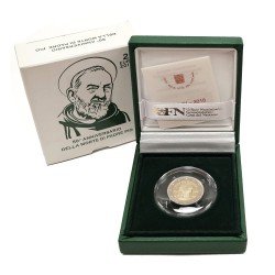 Vaticano 2018 Cartera Oficial Estuche Moneda 2€ euros proof 50 Aniversario de la muerte del Padre Pío Vaticano 2018 Cartera Oficial Estuche Moneda 2€ euros proof 50 Aniversario de la muerte del Padre Pío