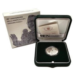 Vaticano 2018 Cartera Oficial Estuche Moneda 10€ euros proof 40 Av muerte de Paolo I Vaticano 2018 Cartera Oficial Estuche Moneda 10€ euros proof 40 Av muerte de Paolo I