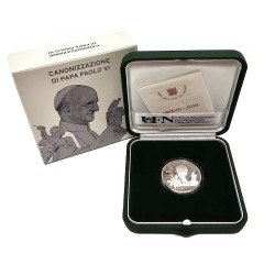 Vaticano 2018 Cartera Oficial Estuche Moneda 5€ euros proof Canonización Paolo VI Vaticano 2018 Cartera Oficial Estuche Moneda 5€ euros proof Canonización Paolo VI