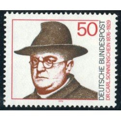 MED/S Alemania Federal Germany Nº 741 1976 Cent. del dr. Carl Sonnenschein Lujo MED/S Alemania Federal Germany Nº 741 1976 Cent. del dr. Carl Sonnenschein Lujo