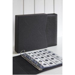 Pardo 128001 Álbum para fundas de cartones de monedas extra con cajetín