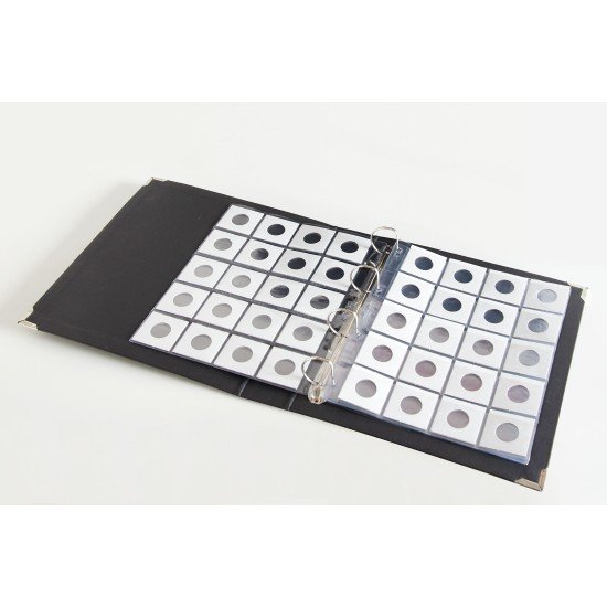 Pardo 128041 Álbum para fundas de cartones de monedas Pardo 128041 Álbum para fundas de cartones de monedas
