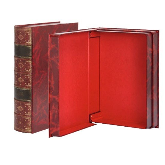 Pardo 237005 Cofre serie Premier. Caja libro para guardar documentos. Rojo Pardo 237005 Cofre serie Premier. Caja libro para guardar documentos. Rojo