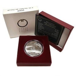 Austria 2009 20€ proof  plata Tren eléctrico 