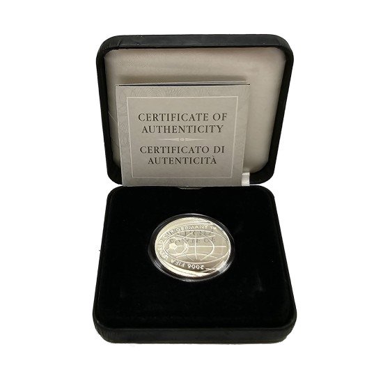 Italia 2006 5€ Fifa world cup plata