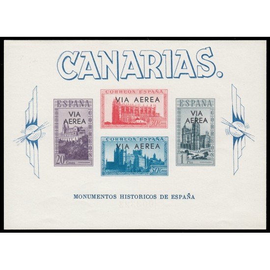España Spain Canarias 62 1938 Monumentos Históricos MNH España Spain Canarias 62 1938 Monumentos Históricos MNH