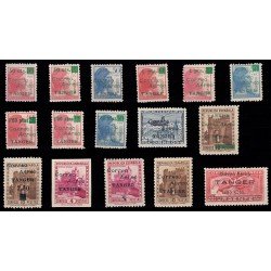 Tánger NE 10/22 1940 Correo aéreo MNH Tánger NE 10/22 1940 Correo aéreo MNH