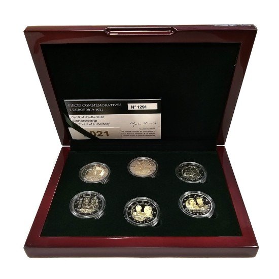 Luxemburgo 2019 2020 2021 proof