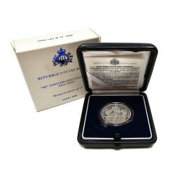 San Marino 2008 10€ proof Andrea Palladio plata