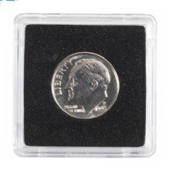 Leuchtturm 368600 Cápsulas de monedas QUADRUM 13 mm, paquete de 10