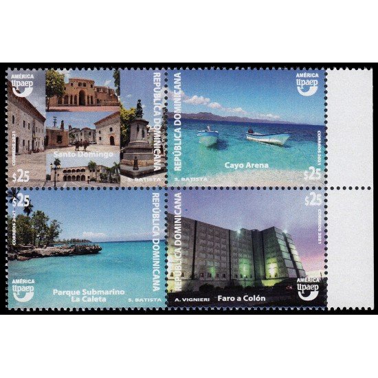 Upaep República Dominicana 2021 Lugares MNH