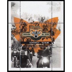 Guatemala HB 45 2013 50 años caravana del zorro MNH Guatemala HB 45 2013 50 años caravana del zorro MNH