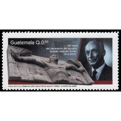 Guatemala 672 2013 Centenario Rodolfo Galeotti Torres MNH Guatemala 672 2013 Centenario Rodolfo Galeotti Torres MNH