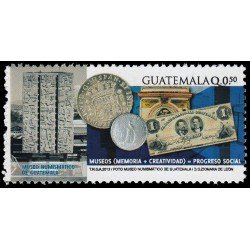 Guatemala 687 2014 Museo numismático de Guatemala MNH Guatemala 687 2014 Museo numismático de Guatemala MNH