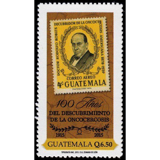 Guatemala 716 2015 Medicina 100 años del descubrimiento de la oncocercosis MNH