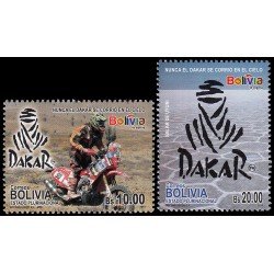 Bolivia 1539/40 2013 Dakar MNH