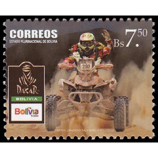 Bolivia 1558 2014 Dakar MNH