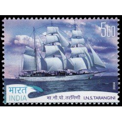India 1787 2004 I.N.S. TARANGINI Buque-Escuela MNH