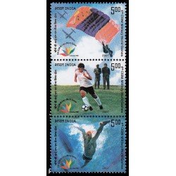 India 1999/01 2007 4 Juegos Militares Mundiales CISM MNH
