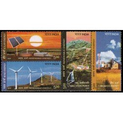 India 2005/08 2007 Energías Renovables MNH