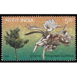 India 2120 2009 Flora Árbol MNH