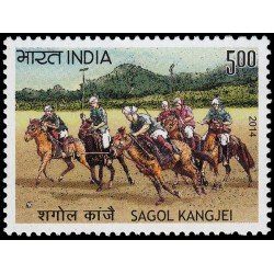 India 2597 2014 Deporte Polo Sagol Kangjei MNH
