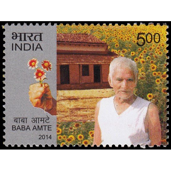 India 2601 2014 Personalidades Baba Amte MNH India 2601 2014 Personalidades Baba Amte MNH